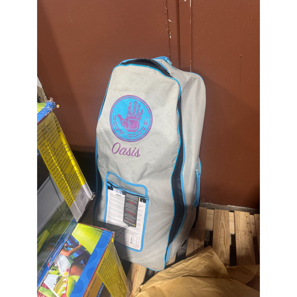 Body Glove Oasis Inflatable Paddle Board Package For Yoga & Fitness Includes Paddle Pump Leash Dry Bag Backpack & Repair Kit