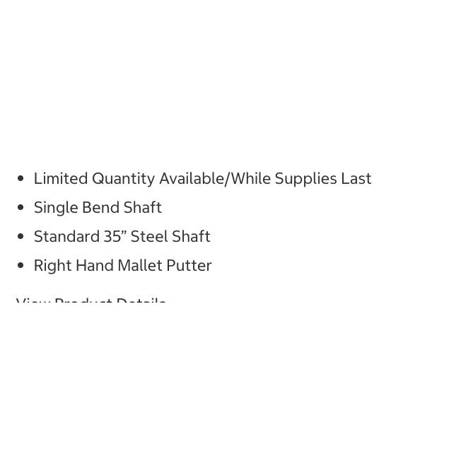 Evnroll Neo Classic Er5 Right Handed Golf Putter Premium Mallet Design Steel Shaft