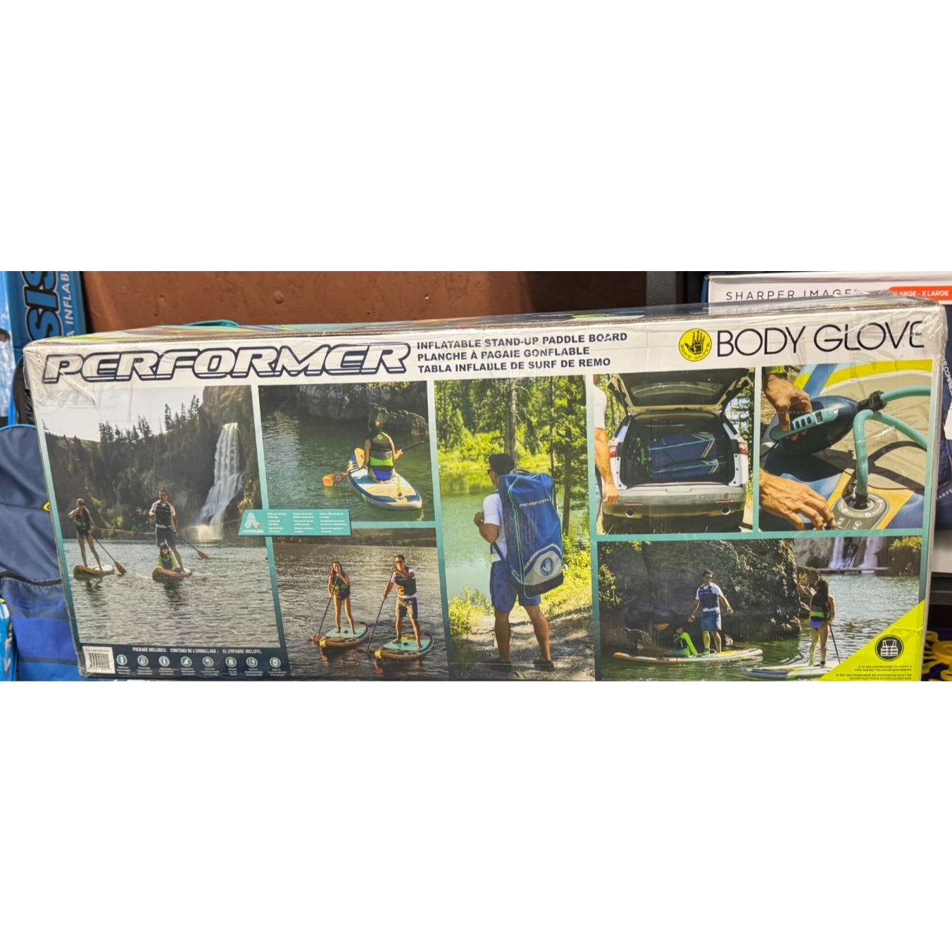 Body Glove Performer 11 Inflatable Stand-Up Paddle Board Set With Backpack Paddle & Accessories