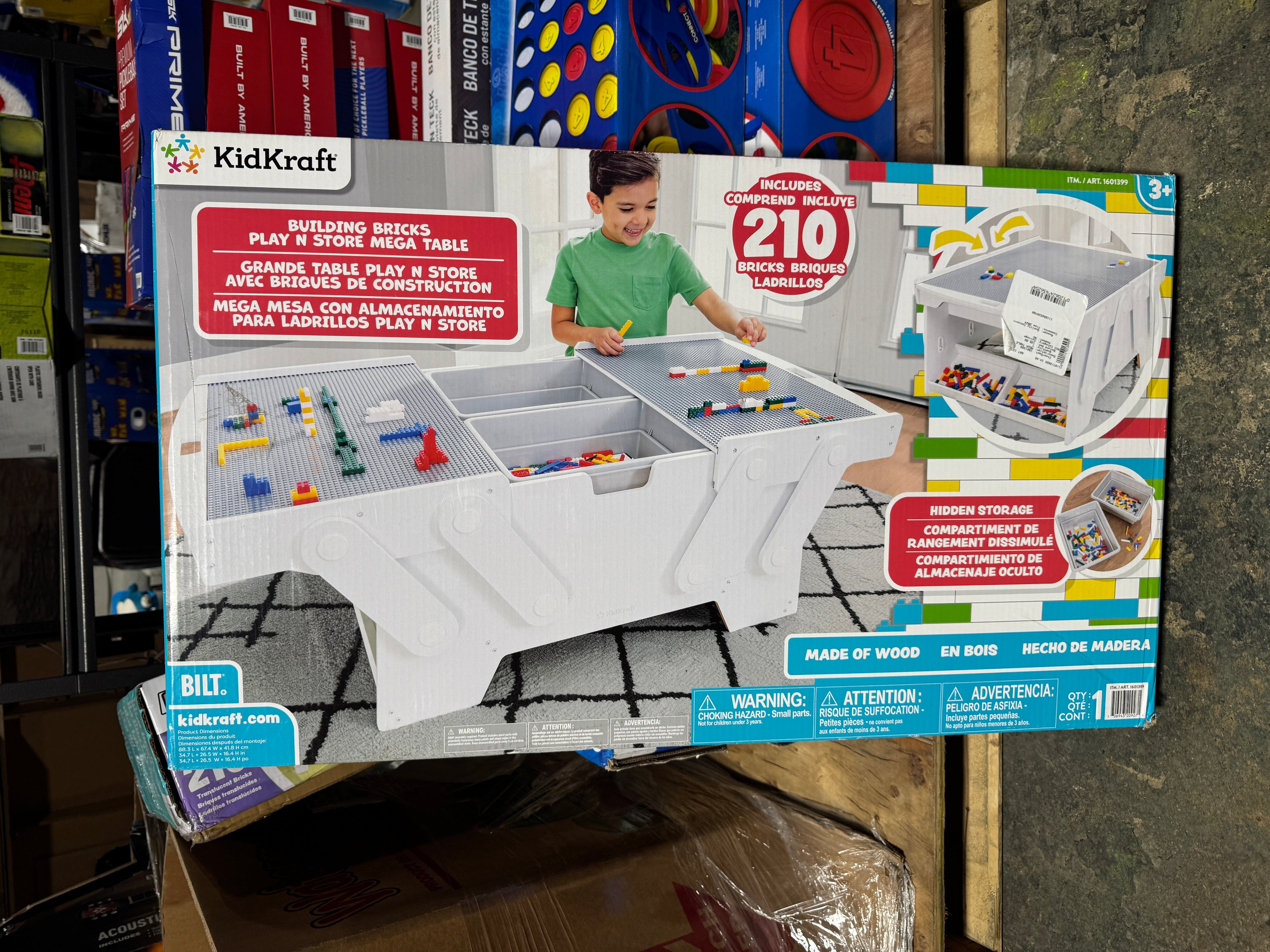 KidKraft Building Bricks Play Table