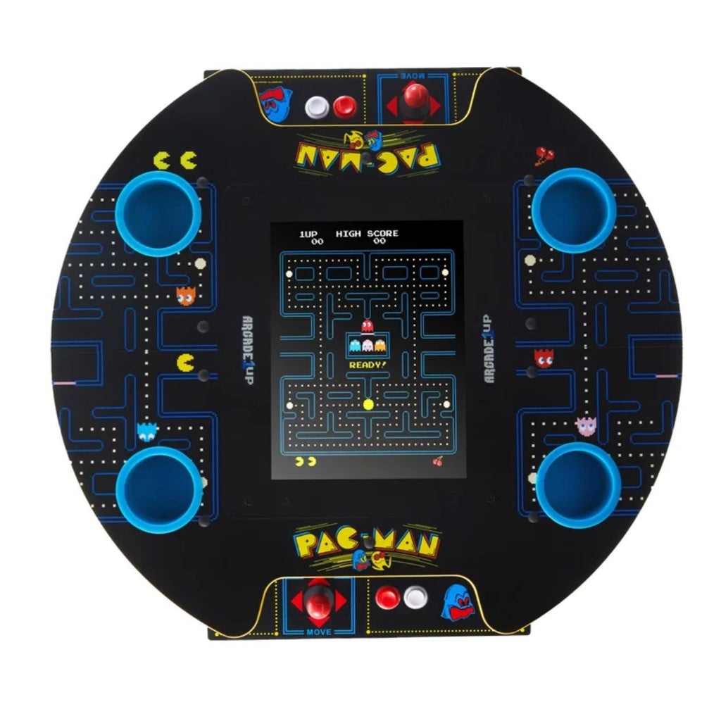Arcade1Up PAC-MAN Pub Table Arcade Machine New In Box Sealed With 12 Games & LED Cupholders