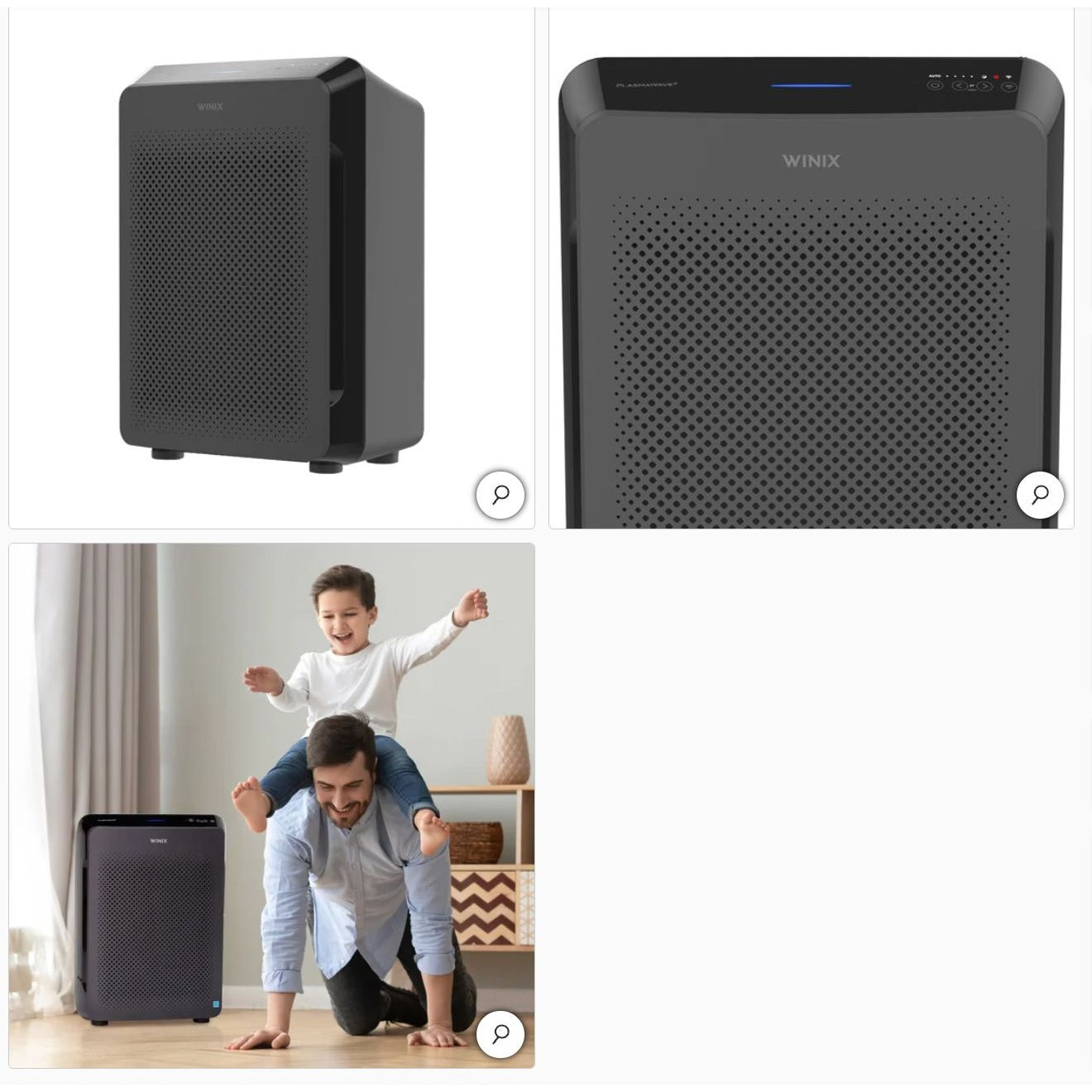 Winix C909 4-Stage Wi-Fi Enabled Air Purifier with PlasmaWave Technology for Large Rooms