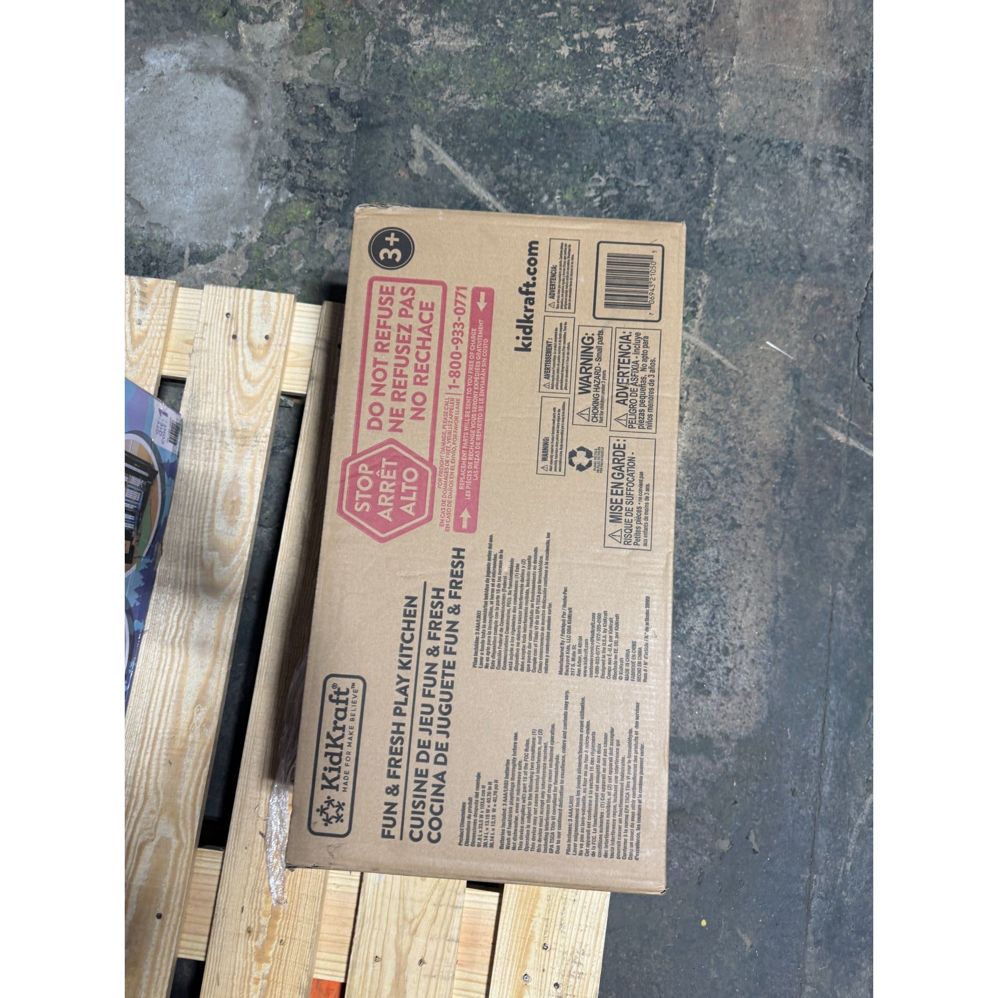 Kidkraft Fun & Fresh Play Kitchen Set For Kids