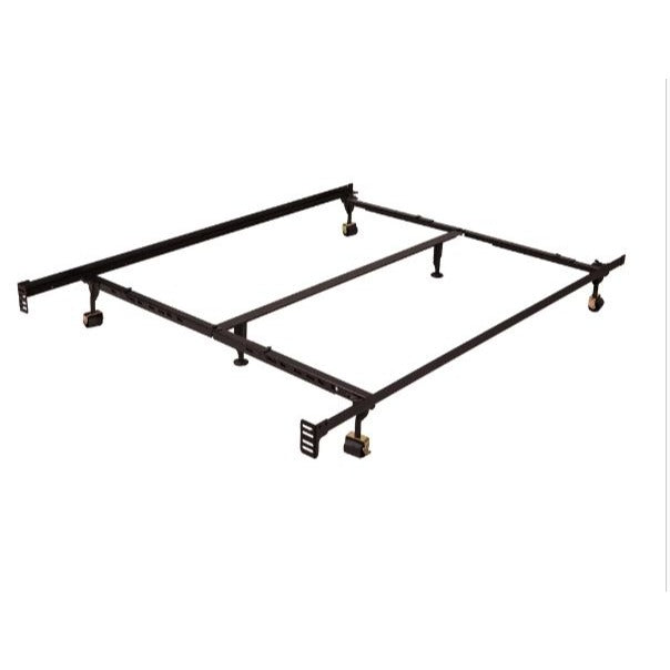 Premium Universal Lev-R-Lock Adjustable Bed Frame For Twin Full Queen King & California King Sizes - Heavy-Duty Metal
