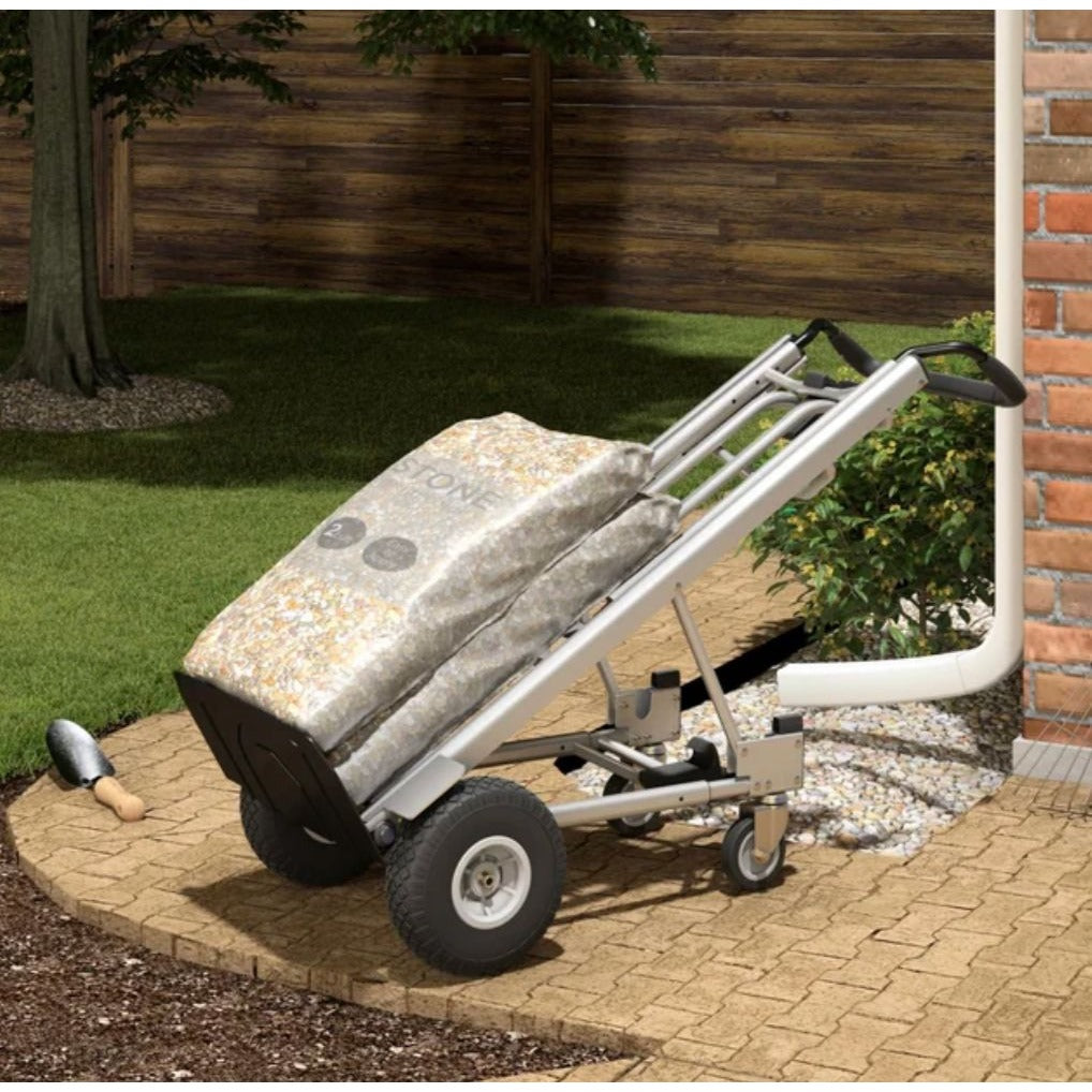 Cosco 4-In-1 Convertible Hand Truck Aluminum Dolly Cart Heavy Duty 1000 Lb Capacity