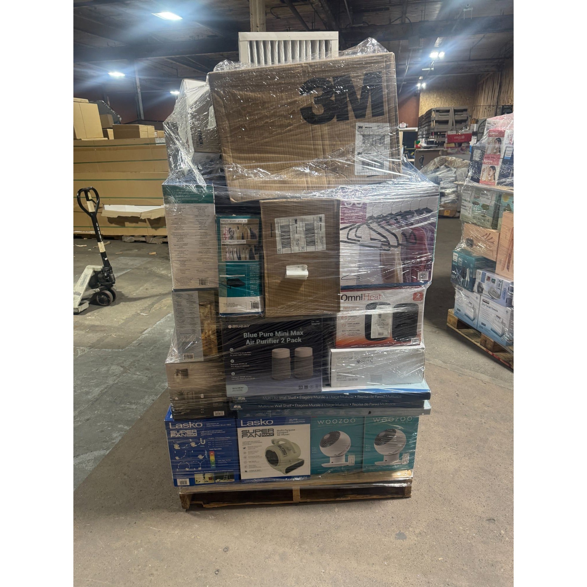 Wholesale Liquidation Pallet - 653 Items - $25K Retail Value - Fully Manifested