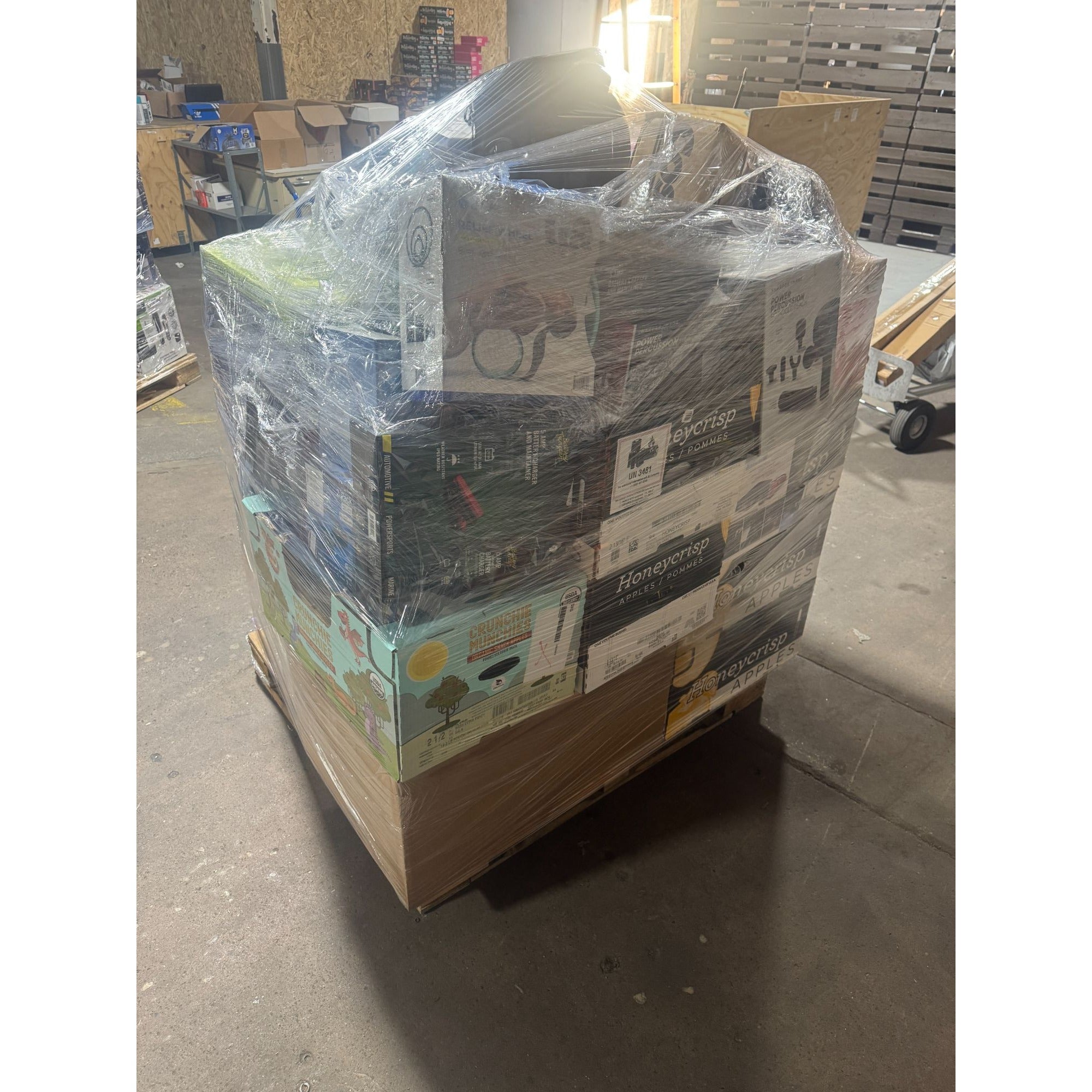Wholesale Liquidation Pallet - 653 Items - $25K Retail Value - Fully Manifested