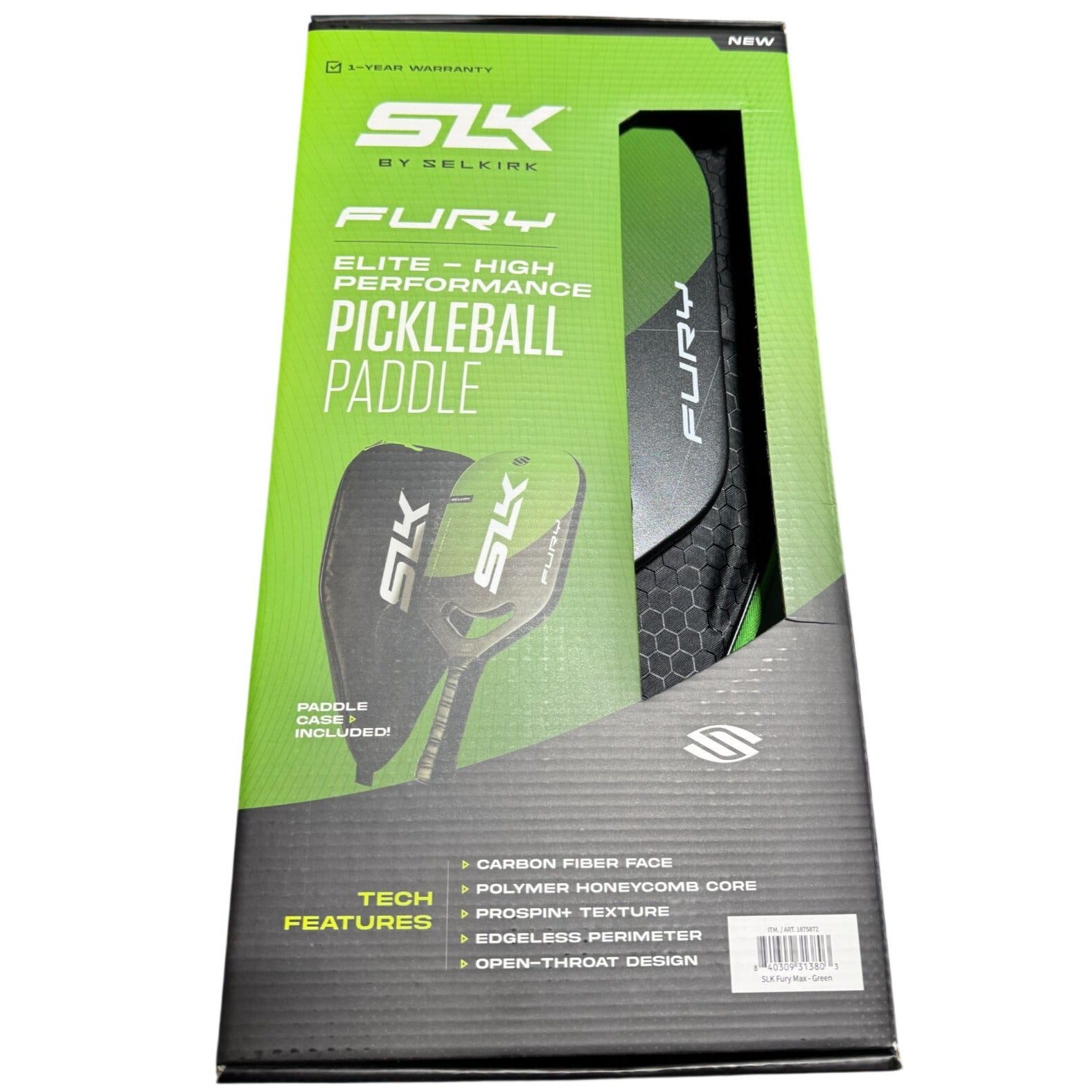 SLK By Selkirk Fury Elite High Performance Pickleball Paddle